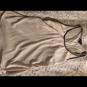 Bebe Racerback Embellished Tank Top